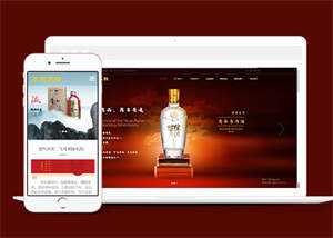 酒业包装设计类网站前端模板下载 - 选优云网创