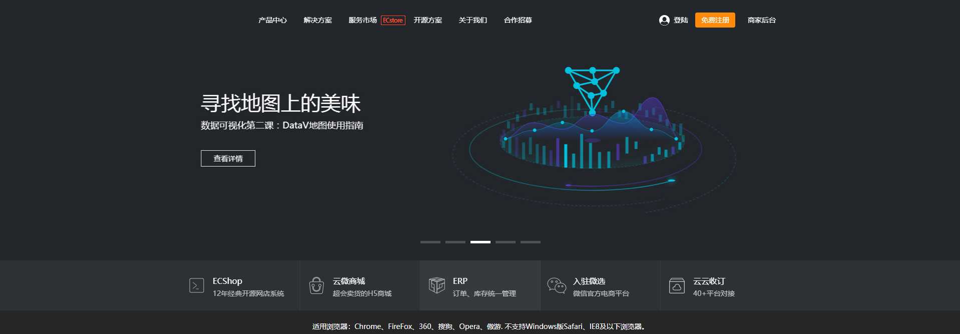 jQuery网站首页宽屏导航轮播图 - 选优云网创