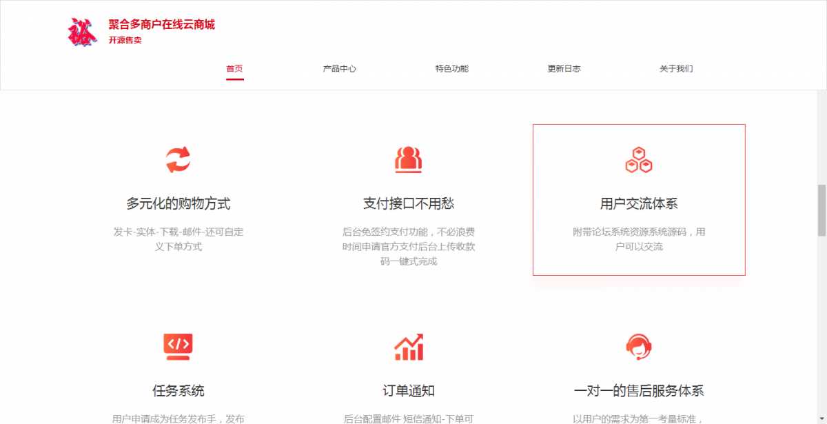 图片[3] - 聚合云商城官网的源码分享 - 选优云网创