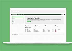 简洁Bootstrap后台源码模板下载 - 选优云网创