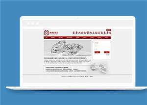 红色珠宝公司源码模板下载 - 选优云网创