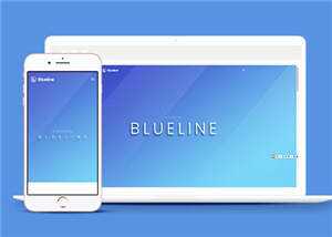 宽屏在线信息展示响应式网页模板下载 - 选优云网创