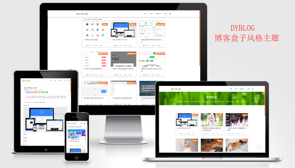 Emlog主题-DYBLOG 个人博客主题模版 - 选优云网创