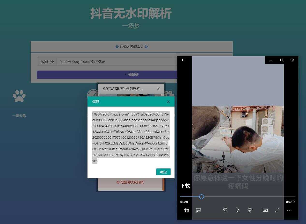 图片[2] - 最新抖音无水印解析PHP源码 - 选优云网创