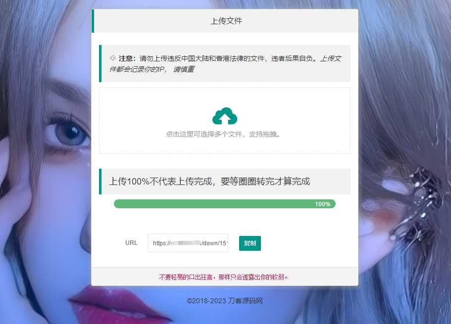 2023最新临时文件上传存储分享系统 临时文件网盘系统源码 - 选优云网创
