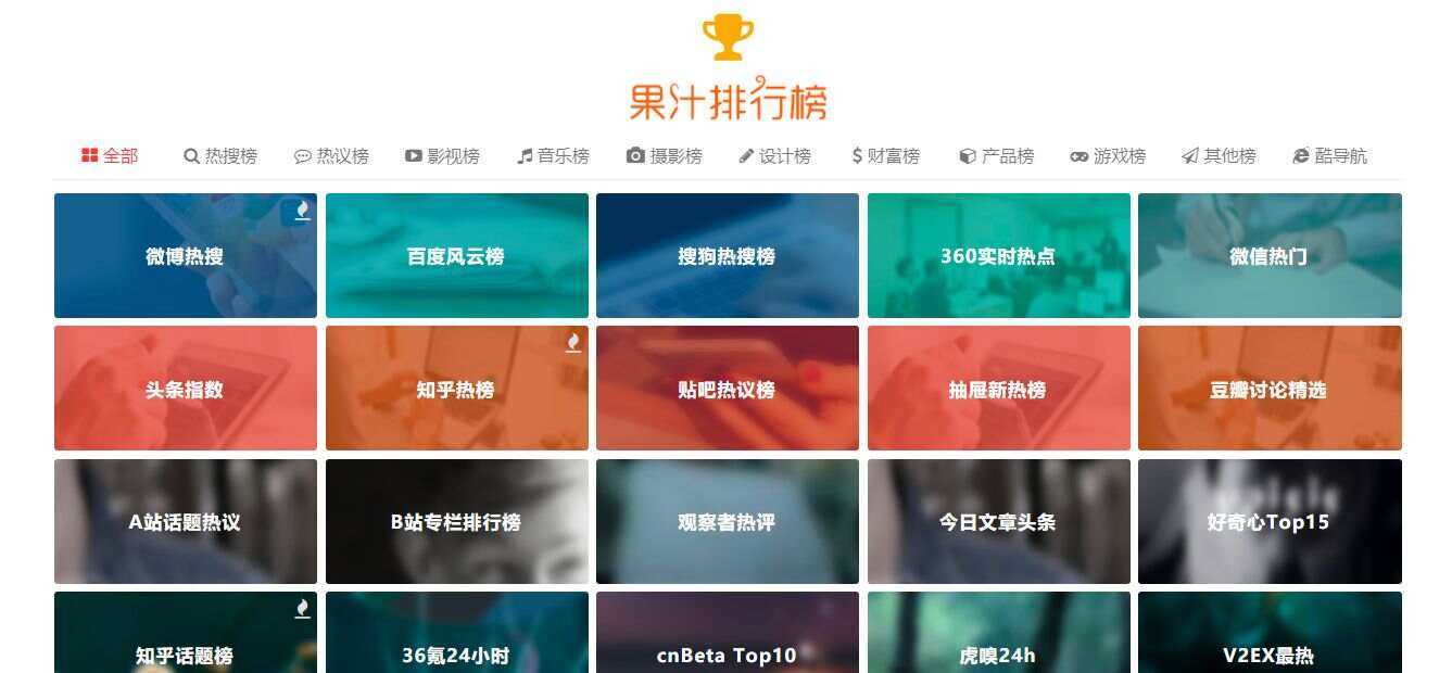 精美网址导航及热点热搜影视排行榜源码 - 选优云网创