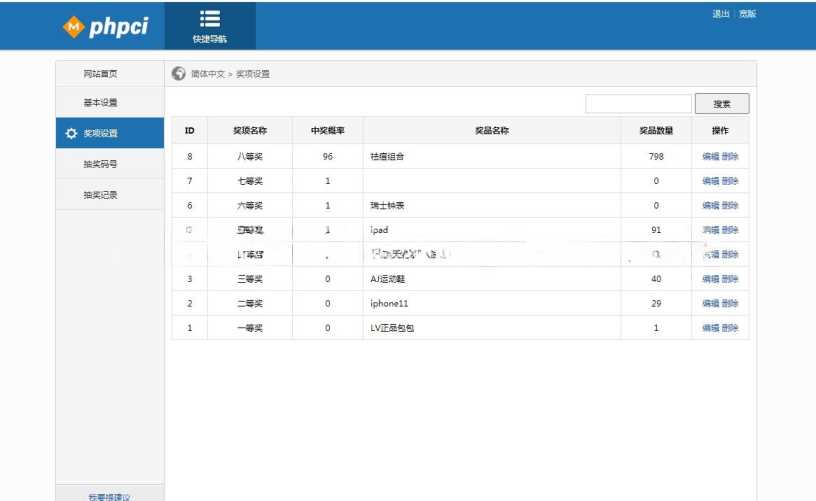 图片[2] - 幸运九宫格抽奖系统带后台源码 - 选优云网创