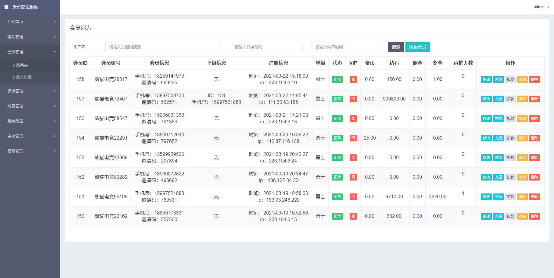 图片[6] - 熊猫电竞赏金电竞源码 APP+H5双端 附搭建教程 支持运营级搭建 - 选优云网创