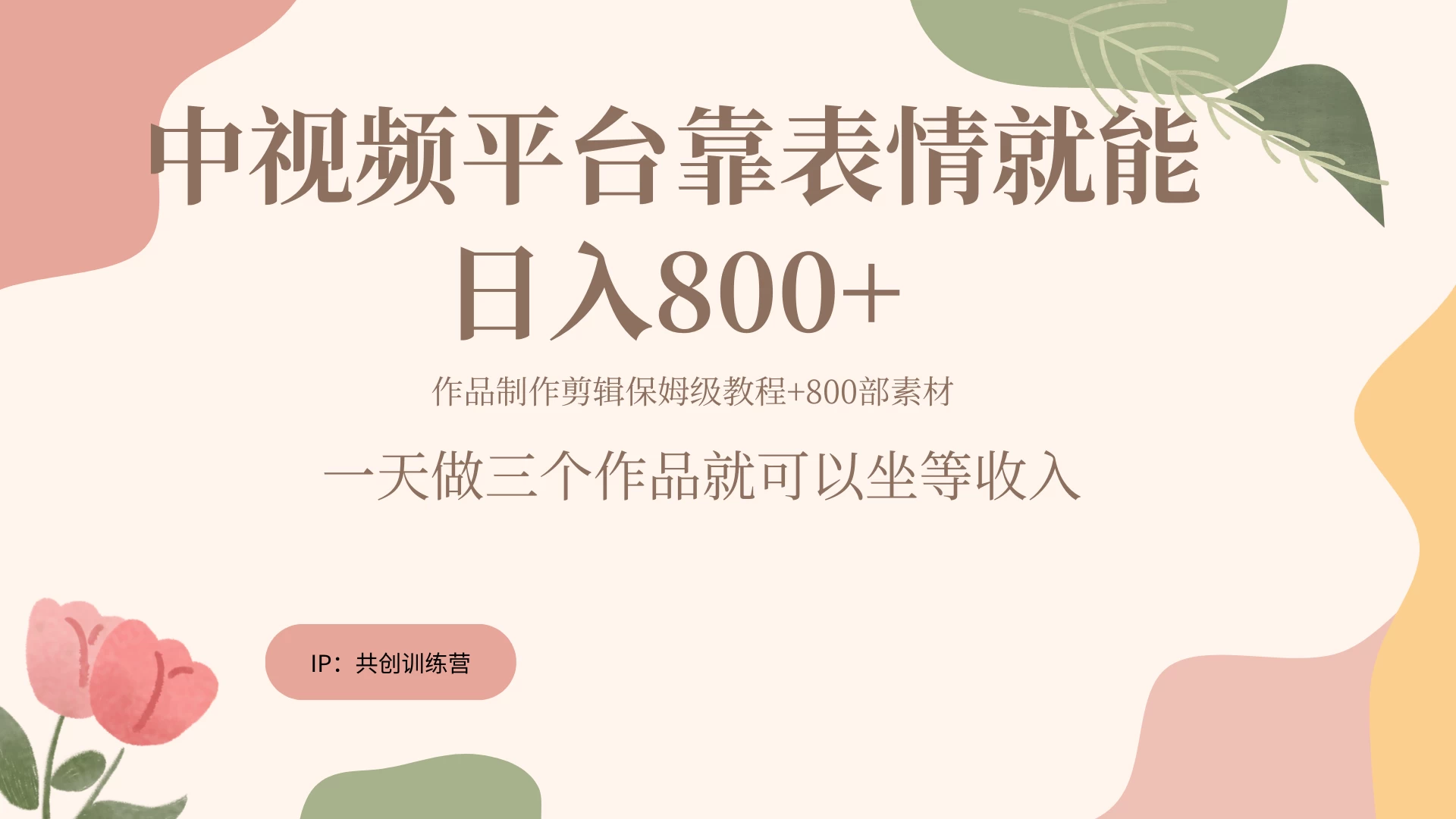 网赚变现新风口，发发表情包就能日入200~800+ - 选优云网创
