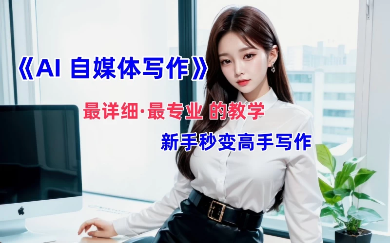全网最全最细最专业的“AI自媒体写作”教学，新手小白秒变写作高手！ - 选优云网创