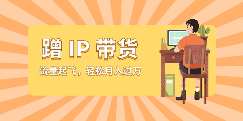 蹭 IP 带货：流量起飞，轻松月入过万 - 选优云网创