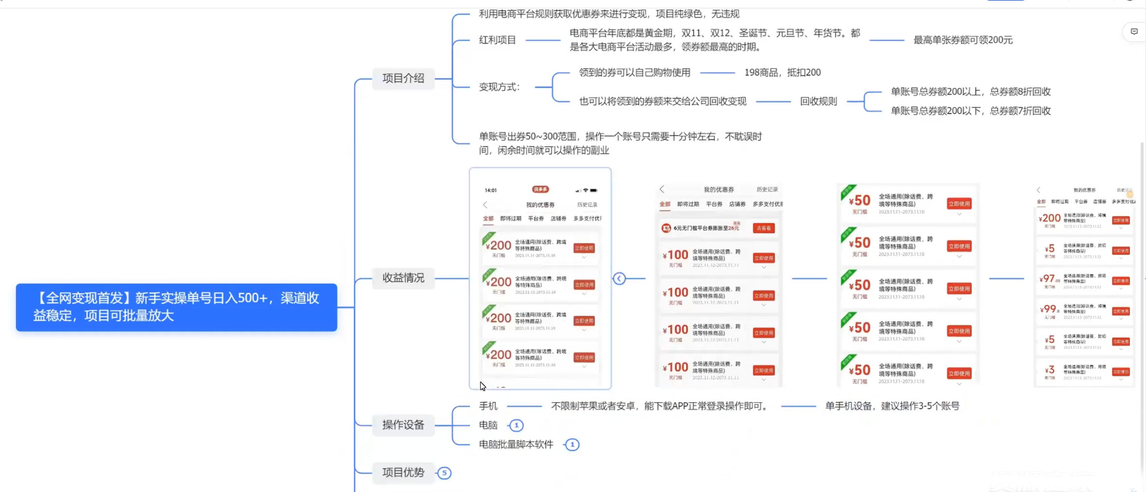 图片[2] - 新手实操单号日入 500+，渠道收益稳定，项目可批量放大 - 选优云网创