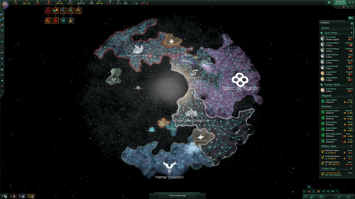 太空策略游戏「群星 」银河 v3.5.1 中文版 太空策略游戏「群星 」银河 v3.5.1 中文版