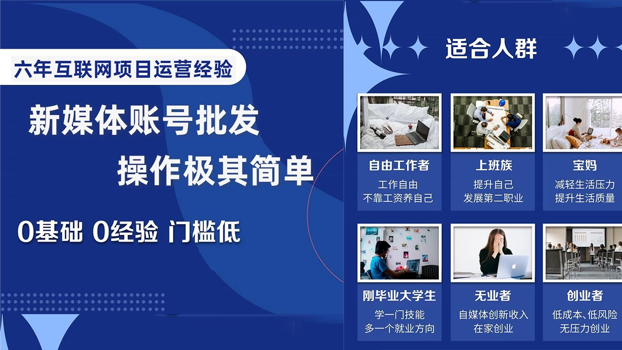 自媒体账号批发，看我怎么一天赚1个W - 选优云网创