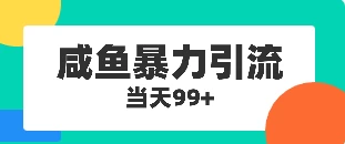 咸鱼暴力引流兼职粉羊毛粉 - 选优云网创