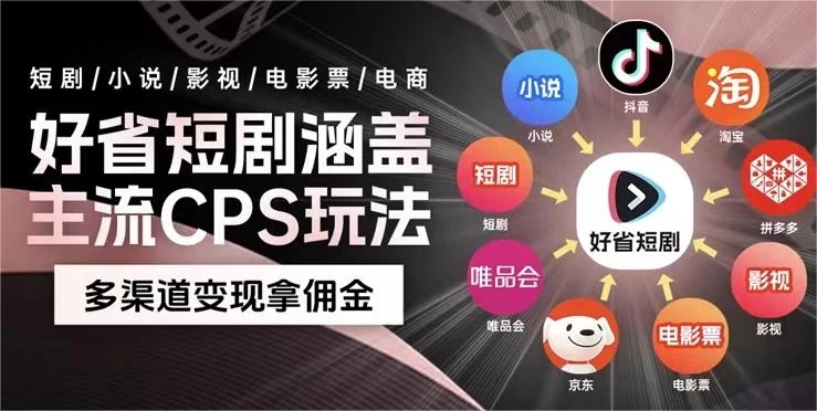 最新爆火好省短剧推广项目，傻瓜式操作日入 1000+ 上不封顶 - 选优云网创
