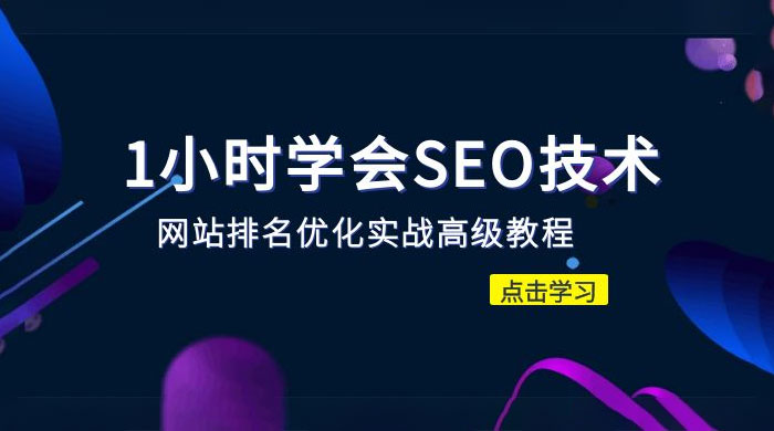 1 小时学会 SEO 技术：网站排名优化实战高级教程，秒杀市面 95% 收费几千的 SEO 教程 - 选优云网创