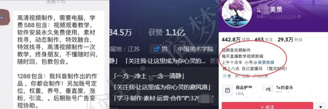 图片[5] - 暴利蓝海风景项目疯狂涨粉 740w，0 门槛，无需露脸，可矩阵，可收徒，日入 4 位数（附教程和素材） - 选优云网创
