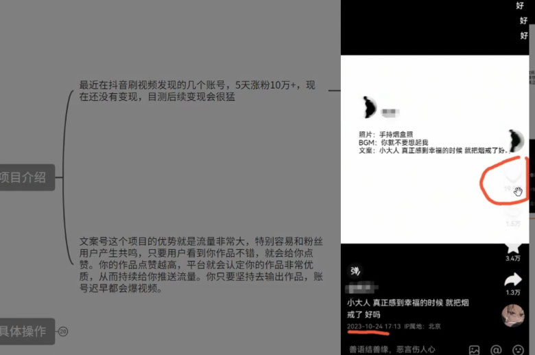 图片[2] - 最新抖音暴力文案号，五天涨粉 10w+，喂饭级拆解教学 - 选优云网创