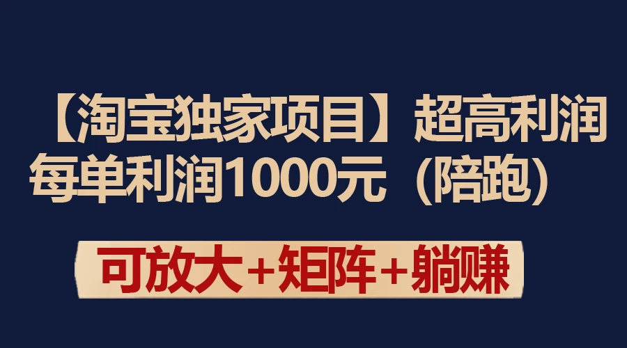 【淘宝独家项目】超高利润的赚取差价的玩法 每单利润1000元 - 选优云网创