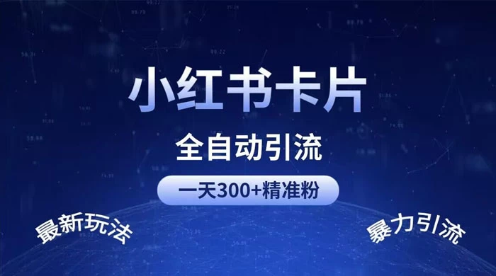 一天 300+ 精准粉，小红书笔记引流配合脚本全自动玩法详解 - 选优云网创