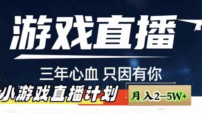 快手抖音小游戏直播月入 5-10 万，小白秒变大神 - 选优云网创