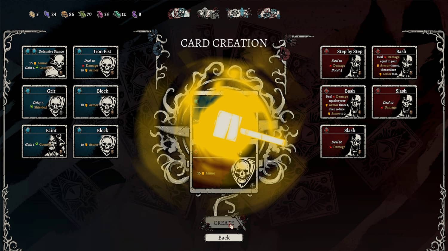 卡牌构筑游戏「天底」v0.1 中文版