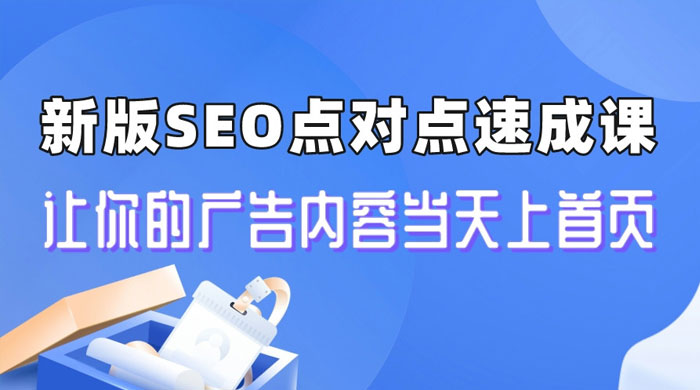 新版 SEO 点对点引流速成课：让你的广告内容当天上首页 - 选优云网创