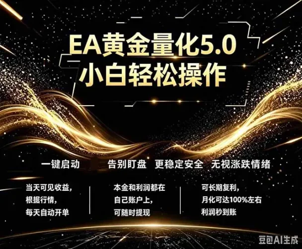 最新AI量化交易5.0,小白轻松操作,绿色稳定!日入1000+ - 选优云网创